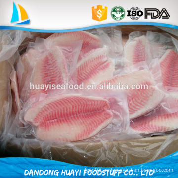 IQF Proceso de Congelamiento y Tilapia Variedad filete de tilapia